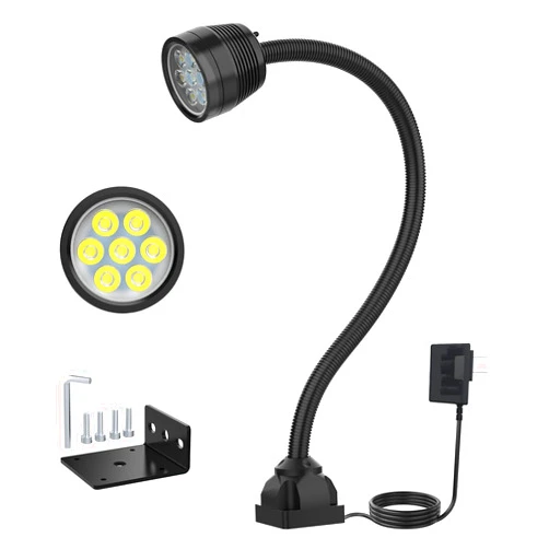YouTeMei Led Machine light Lathe Light,Flexible Work Shop light IP66 Waterproof 1400 Lumens 110V-220V…