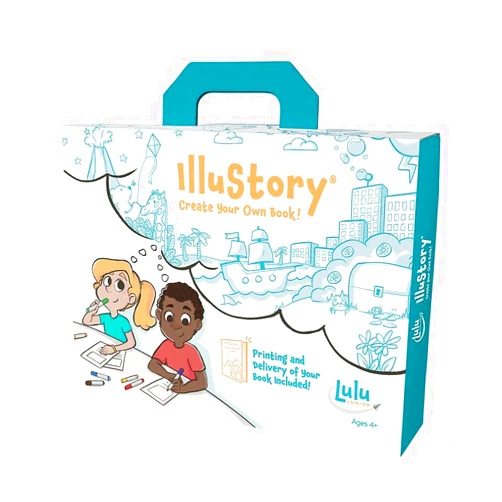 Lulu Jr. Illustory Book Making Kit, Multicolor