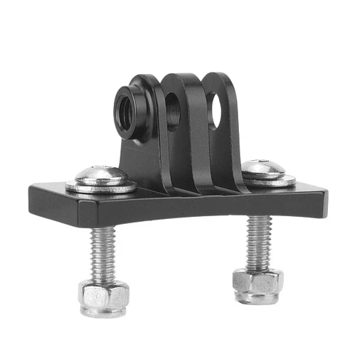 Serounder Skydiving Helmet Fixed Base Holder Adapter Mounts for GOPRO 7/6/5/4/for/for XiaoYi/for DJI OSMO Action Cameras(Black)
