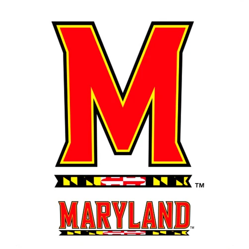 R and R Imports Maryland Terrapins Acrylic Coaster 8-Pack Officially Licensed Collegiate Product