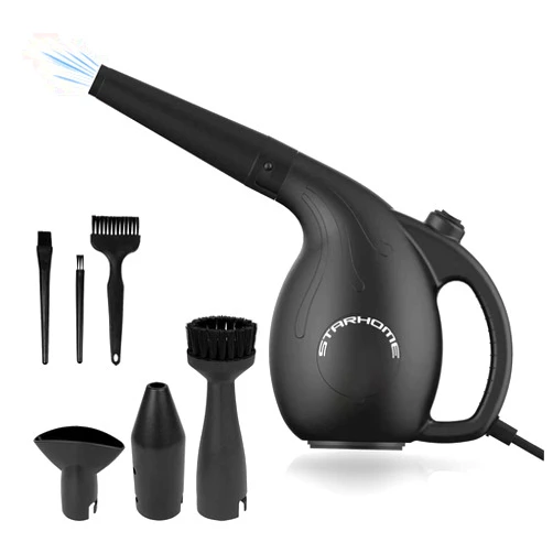STARAUDIO Compressed Air 3.0- Multi-Use Electric Air Duster for Cleaning Dust, Hairs, Crumbs, Scraps for Laptop, Computer, Replaces Compressed Air Cans Black STAHM3.0