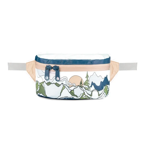 Oso Supply Co Fanny Pack for Women and Men, Perfect Crossbody Running Pouch for Workouts, Hiking, Sports, Festivals, Outdoors, Traveling, Belt Bag Holds Phone and Accessories (Olympic)
