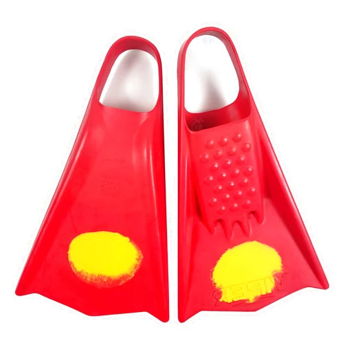 MS Viper Mike Stewart Viper Swimfins - Red/Yellow - ML