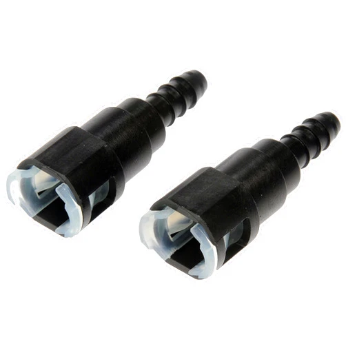 Dorman 800-085 Fuel Line Quick Connector That Adapts 3/8 In. Steel To 5/16 In. Nylon Tubing, 2 Pack