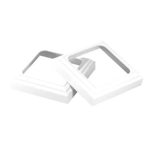 Fypon Premium White Colonial Durapoly Post Trim Kit, Fits 6