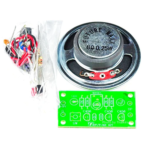 Thaikits MORSE CODE KEYER [ Unassembled Kit ] free 9V battery holder