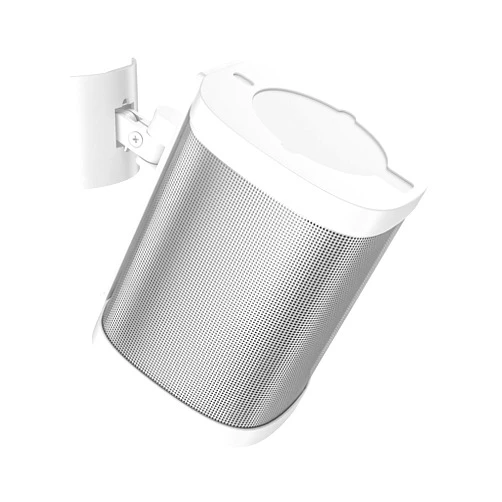 Black Sesame Ceiling Mount and Wall Mount Bracket for Sonos One, One SL, Play 1 Speaker Tilt & Swivel Adjustment Compatible with One SL, One, Play:1 Mounting Brackets, White
