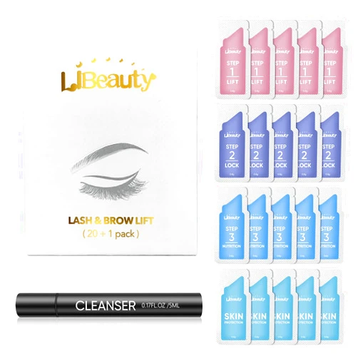 Libeauty Lash Lift Kit | Brow Lamination Kit, Easy for Beginner ＆ Home Use Holds Curls for 6-8 weeks Mild Ingredients Quality Safe Aseptic Bag (Paperback)