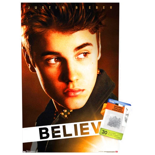 Trends International Justin Bieber - Believe Wall Poster, 14.72