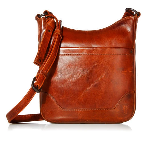 Frye Women's Melissa Swing Pack Zip Crossbody Bag, Handbag with Adjustable Strap & Pockets