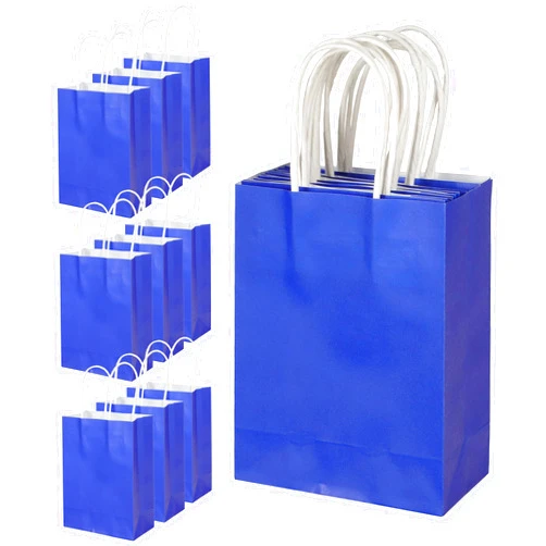 SPERPAND 50 Pack Small Gift Bags with Handles, 6.5