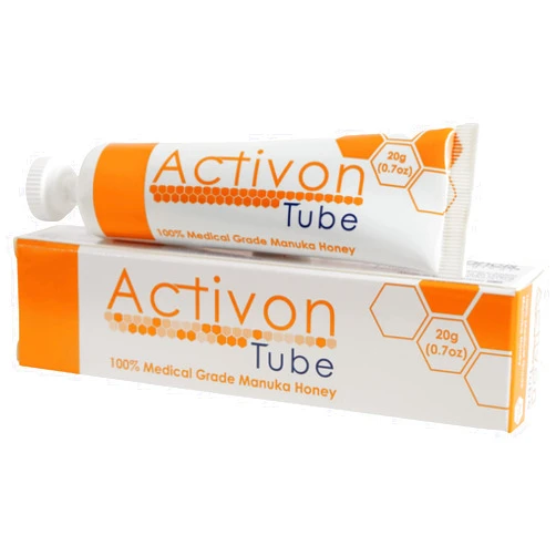 Activon Medical Grade 100% Manuka Honey Gel Tube Natural Healing of Wounds 20g Pack of 3