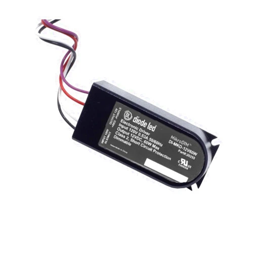 LLS DIODE LED MIKRODIM SERIES LED DRIVER - 60 WATT CAPACITY - DIMMABLE - 120V INPUT / 24V DC OUTPUT