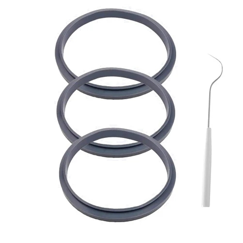 JIUHEBT 3-pack Sealing Gaskets Replacement Parts Fits for NutriBullet Blenders 600w/900w Extractor Blade