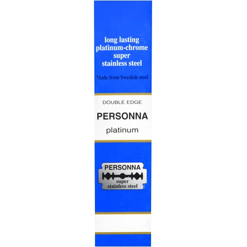 Personna 200 Personna Blue Razor Blades - Double Edge Blades - Personna Double Edge Razor Blades