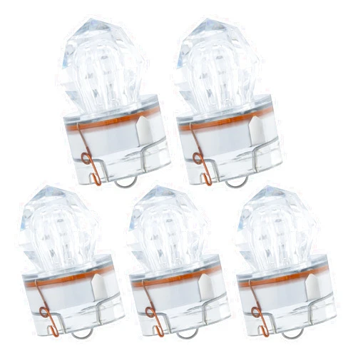 Dr.Fish 5 Pack LED Deep Drop Lights Diamond Fishing Lights Water Activate LED Lighted Fishing Lures Deep Drop Rig Fishing Flashers Hablibut Tuna Swordfish