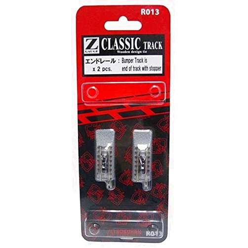 Rokuhan R013 Z Scale Bumper Track 42mm Long z scale track