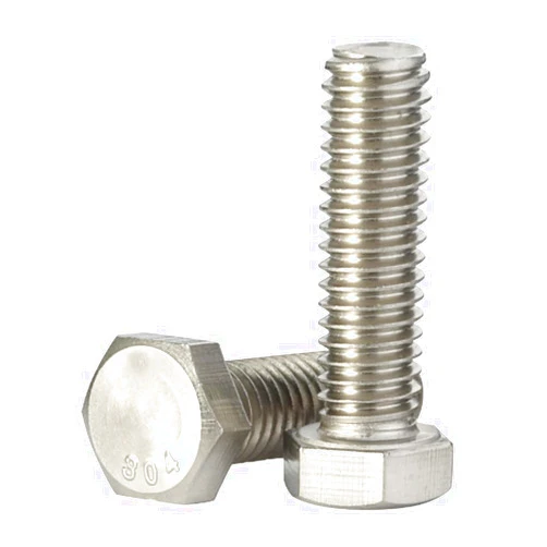 MewuDecor M8-1.25 x 20mm Hex Head Bolts Hexagon Screws, 304 Stainless Steel 18-8, Plain Finish, Fully Threaded, 25 PCS