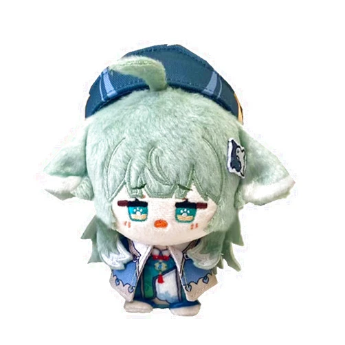 KILA MILA Anime Topaz HuoHuo Sunday Aventurine Firefly Cute 12cm Sitting Posture Plush Dango Bag Pendant Keychain Gift(HuoHuo)