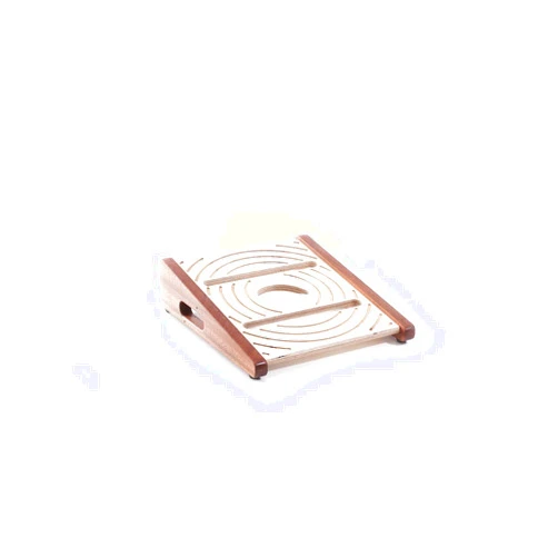 Ruach Imagine Series Pedalboard for Guitar Effects Pedals, Mahogany (Size 2)