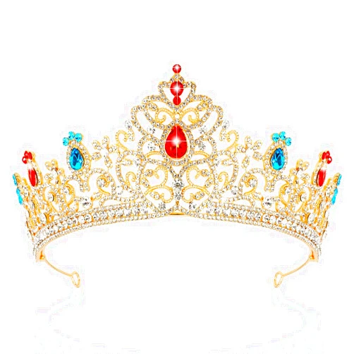 FASOTY Crystal Crowns for Women Tiaras Bride Royal Queen Crown Princess Tiara Quinceanera Headpieces for Wedding Bridal Headband Rhinestone Hair Accessories for Prom Birthday Pageant Party