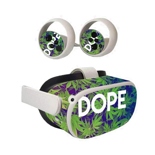 MIGHTY SKINS MightySkins Skin Compatible with Oculus Quest 2 - Dope | Protective, Durable, and Unique Vinyl Decal wrap Cover | Easy to Apply, Remove, and Change Styles | Made in The USA
