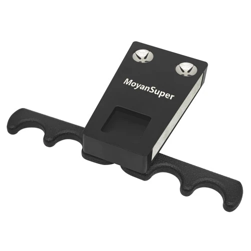 MoyanSuper Pool Stick Holder - Portable Cue Stick Holder Weighted 4-Cue Pool Claw Cue Holder for Billiard Table,Multi-Functional Cue Rest with Cue Tip Care & More, Black
