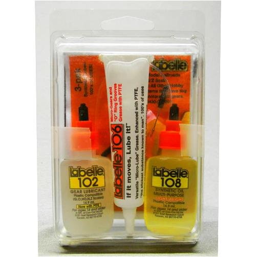 Generic Labelle LUBRICANTS LAB1002 N Lubricant 3 Pack - #102, 106, 108