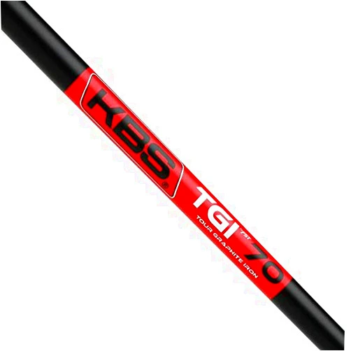KBS TGI Tour 70 Graphite Iron Regular Flex Golf Shaft - .370 Parallel Tip