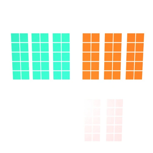 JEYI 100 Pieces Pre-Cut 0.6 x 0.6 Inch (15x15mm) Silicone Thermal Pad 0.2 0.4 1.0 1.5mm Thickness Reusable Thermal Conductive Silicone Pad for SSD GPU CPU or Any PCB (Assorted Colors & Thickness)