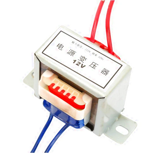 Walfront Single Power Transformer, AC 220V to AC 12V/24V power Transformer 10W 50Hz Electronic Transformer(12V)