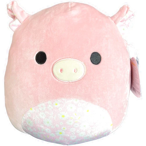 Squishmallows Squishmallow Official Kellytoy Easter Spring Squishy Soft Plush Toy Animal (Peter Pig (Floral), 12 Inches)