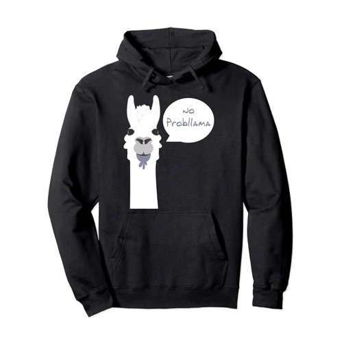 Lama Prob llama Alpaka Geschenk für Frauen Männer Funny lama funny alpaca llama gift women men Pullover Hoodie