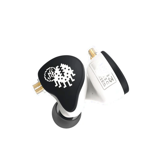 HiFiGo NF Audio NA3 Dual Cavity ESC Dynamic Driver in-Ear Monitor, Essentials in-Ear Earphones IEMs for Stage Music Appreciation (Black)