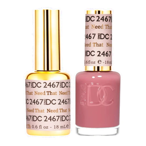 DAISY DND DND DC Gel Polish Set, Sheer Collection, UV Gel Polish and Air Dry Nail Lacquer, Matching Chip-Free Polish Duo, 0.5 Fl Oz Each