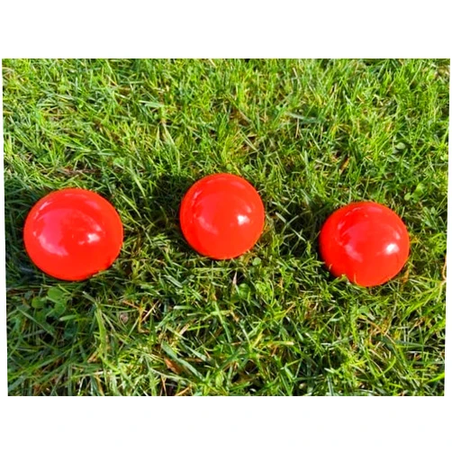 BuyBocceBalls 3 Pack - Unique Orange 57mm Bocce Pallino