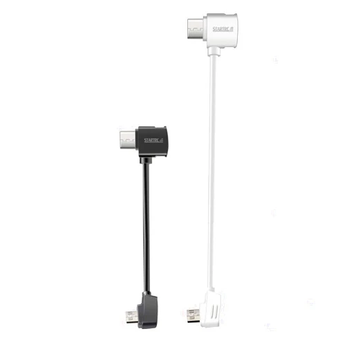 STARTRC Durable Micro USB to Type C USB Cable for DJI Neo/Mini 4K/Mavic Mini/Mini SE/Mavic 2 Pro/Zoom/Mavic Air/Mavic Pro/Platinum/Spark Data Cable 2Pack