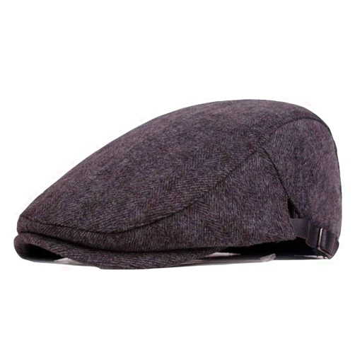 Fasbys Newsboy Cap Hat Mens Classic Ivy Cabbie Hunting Hats Vintage Peak Golf Hat Flat Driving Cap