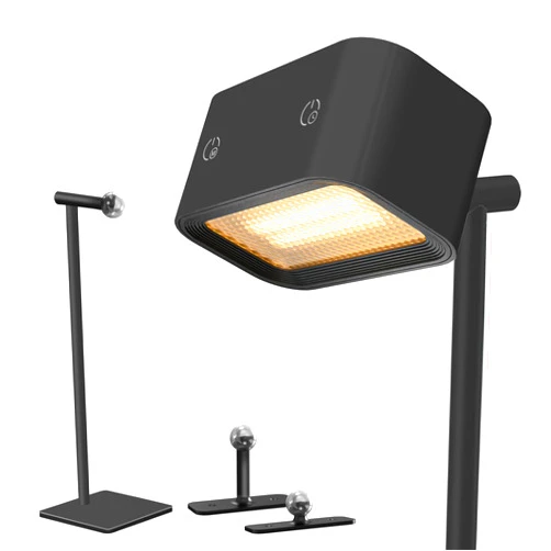 AutoEuropa Rechargeable Wall Sconces, Battery Operated Desk Lamp with 360 Rotate, Dimmable Wireless Wall Sconce,Magnetic Wall Light for Bedroom, Desk Lamp for Reading(Black)
