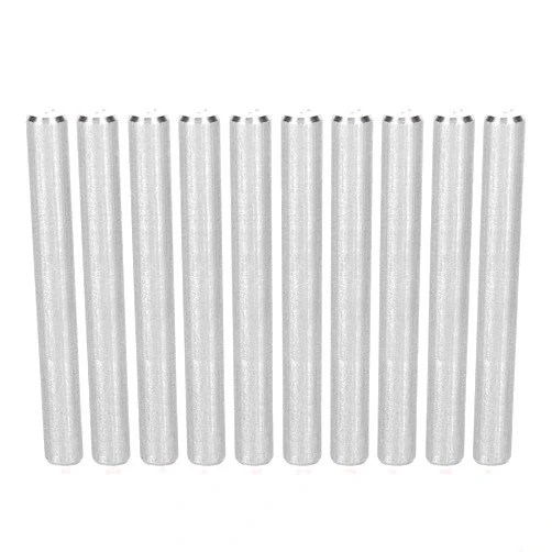 KUIDAMOS 10Pcs Stainless Steel D‑Shaft 4101‑0006‑0050 Round Steel Rod,Small Size,D Steel Steering Shaft Round Shaft Rod Bar Axle Compatible for gobilda/TETRIX Robots