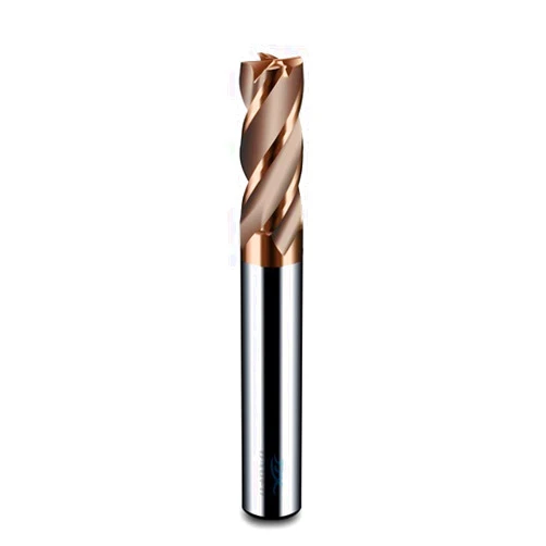 OVLIN CNC maching Endmills - HRC55 Carbide end Mill - 1 2 4 5 6 8 10 12mm 4Flutes Flat End Mills Alloy Coating Tungsten Steel Cutting Tool (Cutting Edge Diameter : 1PCS, Dimensions : 1mmx4Dx50L)