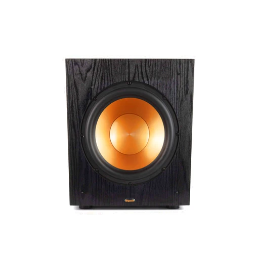 Klipsch Synergy Black Label Sub-100 10” Front-Firing Subwoofer with 150 Watts of continuous power, 300 watts of Dynamic Power, and All-Digital Amplifier for Powerful Home Theater Bass