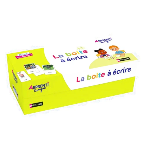 Marianne André-Kérébel,Fanny de La Haye-Nicolas Apprentilangue - MS - La boite à écrire