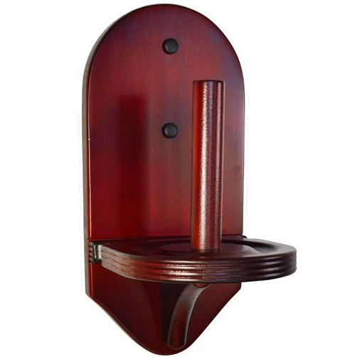 BILLIARDS XPRESS Pool Hand Chalk Holder - Elegant Cone Chalk Holder - Extra-Sturdy Pool Chalk Holder - Wall Mounted Pool Table Chalk Holder with Beveled Edge and Hardware - Pool Table Accessories