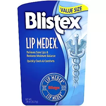 Blistex Lip Medex 0.38 oz. Lip Balm Medication, Pack of 6