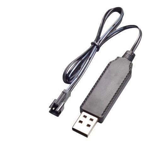 AQUA-ATL SM-2P 3.7V USB Charger Cable for Carrera Mario Remote Control RC Car Battery