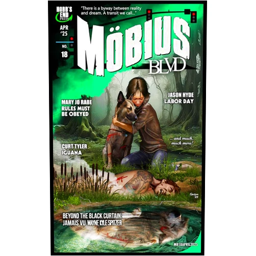 By Wayne Kyle Spitzer (Author), Drew Concord (Author), Laura Shell (Author), Curt Tyler (Author), Jason Hyde (Author), Elizabeth Yarwood (Author), Ethan Cox (Author), Heather Labay (Author), Tammy Nicholls (Author), Mary Jo Rabe (Author) & 7 more Format: Kindle Edition Mobius Blvd: Stories from the Byway Between Reality and Dream No. 18: April 2025