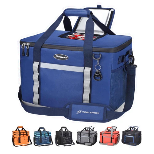 Maelstrom Soft Cooler Bag,Collapsible Soft Sided Cooler,24/30/60/75 Cans Beach Cooler,Ice Chest,Large Leakproof Camping Cooler,Portable Travel Cooler for Grocery Shopping,Camping,Road Trips