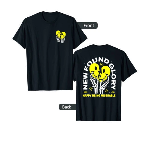 New Found Glory Happy Being Miserable T-Shirt