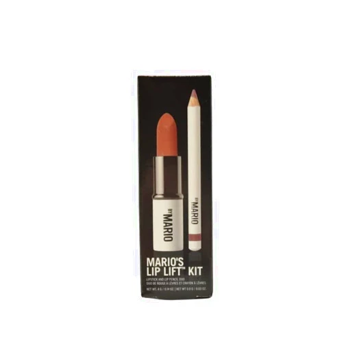 Makeup By Mario Mario's Lip Lift Kit - Pink Nude:: Ultra Suede Lipstick in Sam and Sculpting Lip Pencil in Hugh
